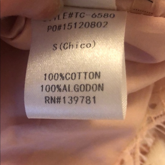 Pink & white lace dress - Picture 5 of 5